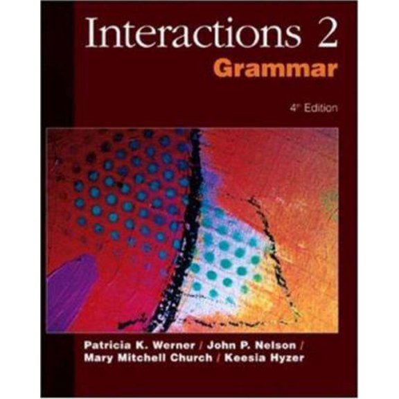 Pre-Owned Interactions 2: Grammar (Paperback) 0072331046 9780072331042
