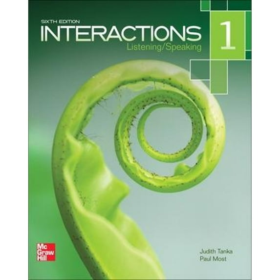 Interactions Level 1 Listening/Speaking Student Book (Paperback) by Judith Tanka, Paul Most