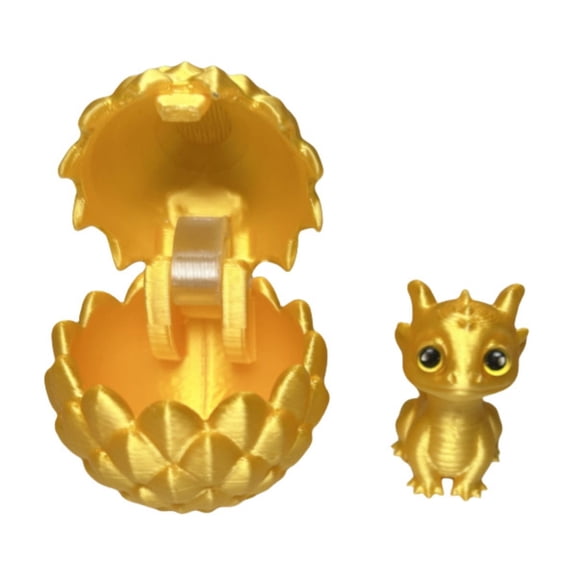 Interactive 3D Printed Dragon Egg Toy with Movable Joints,Safe Burr-Free Design, Educational & Entertaining,Perfect Party Favor & Birthday Gift