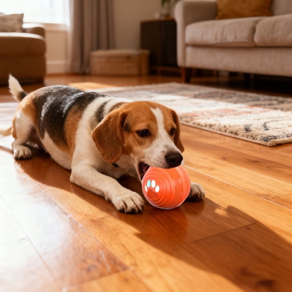 Interactive 4 Play Modes Motion Activated For Indoor & Outdoor Durable Rechargeable Moving For Small & Medium pet （With remote）