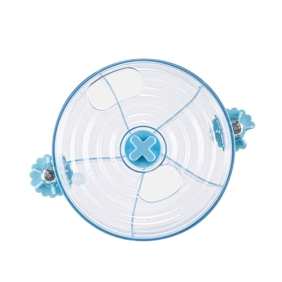 Interactive Bird Feeding Wheel Chew Toy Foraging Feeder Food Holder for Parrots
