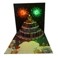 thumbnail image 1 of Interactive Birthday Pop-Up Greeting Card: Music, LED Light, Firework Display, and Flying Butterfly!, 1 of 6