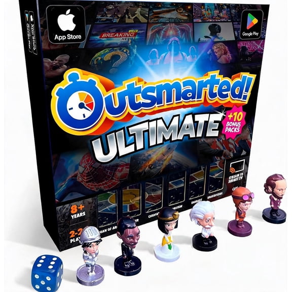 Interactive Board Game Ultimate Edition for Ages 8+ 2-24 Players 10000+ Questions and 10 Bonus Question Packs