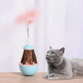 thumbnail image 1 of Interactive Cat Feather Toys, Pet Exercise Toys, Cat Tumbler /Kitten with Feather, Cat Toy, 1 of 9
