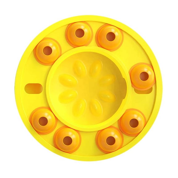 Interactive Cat Puzzle Feeder Bowl for Overweight Slow Eating Food Toy and Activity Center