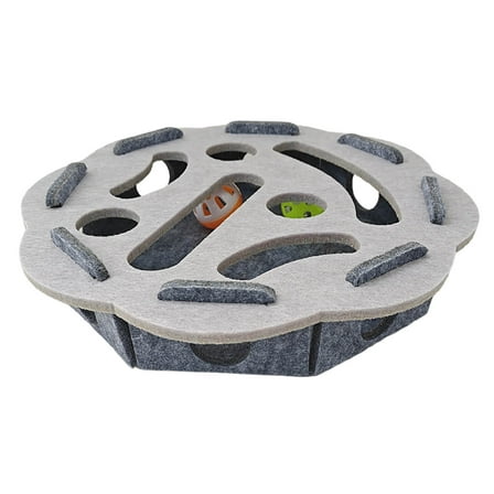 Interactive Cat Puzzle for Indoor Cats - Mental Stimulation and Enrichment Activity Toy