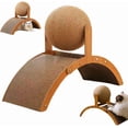 thumbnail image 1 of Interactive Cat Scratcher, Cat Scratching Post Design with Arch Bridge Balls-Stylish Cat Scratching Board, Natural Sisal Scratcher Ball, Fun and Engaging Scratching Post for and Exercise (1Pc), 1 of 7