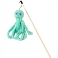 thumbnail image 1 of Interactive Cat Teaser Wand Plush Stick Toy, Funny Pet Toys For Cats Interactive Play, Teaser Rod Wand Accessories With Flower Shape Design To Keep Cats Engaged And Solve Boredom, 1 of 3