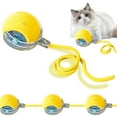 thumbnail image 1 of Interactive Cat Toy Ball, 2025 Upgraded Cat Toys for Bored Indoor Adult Cats, Smart Self Rolling Interactive Dog Ball Toys, Automatic Moving Peppy Pet Ball for Cats Kitten, 1 of 4