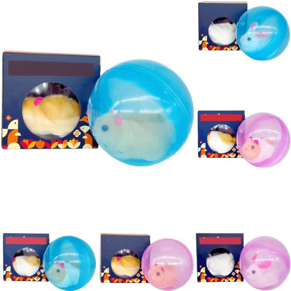 Interactive Cat Toy Ball - Automatic Interactive Cat Toys for Indoor Cats with Plush Rabbit Rechargeable Cat Enrichment Toys for Small/Medium/Large Cats to Keep Them Busy