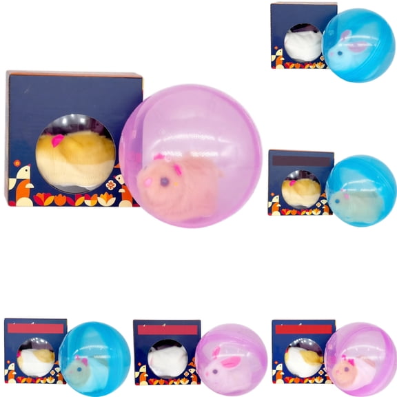 Interactive Cat Toy Ball - Automatic Interactive Cat Toys for Indoor Cats with Plush Rabbit Rechargeable Cat Enrichment Toys for Small/Medium/Large Cats to Keep Them Busy