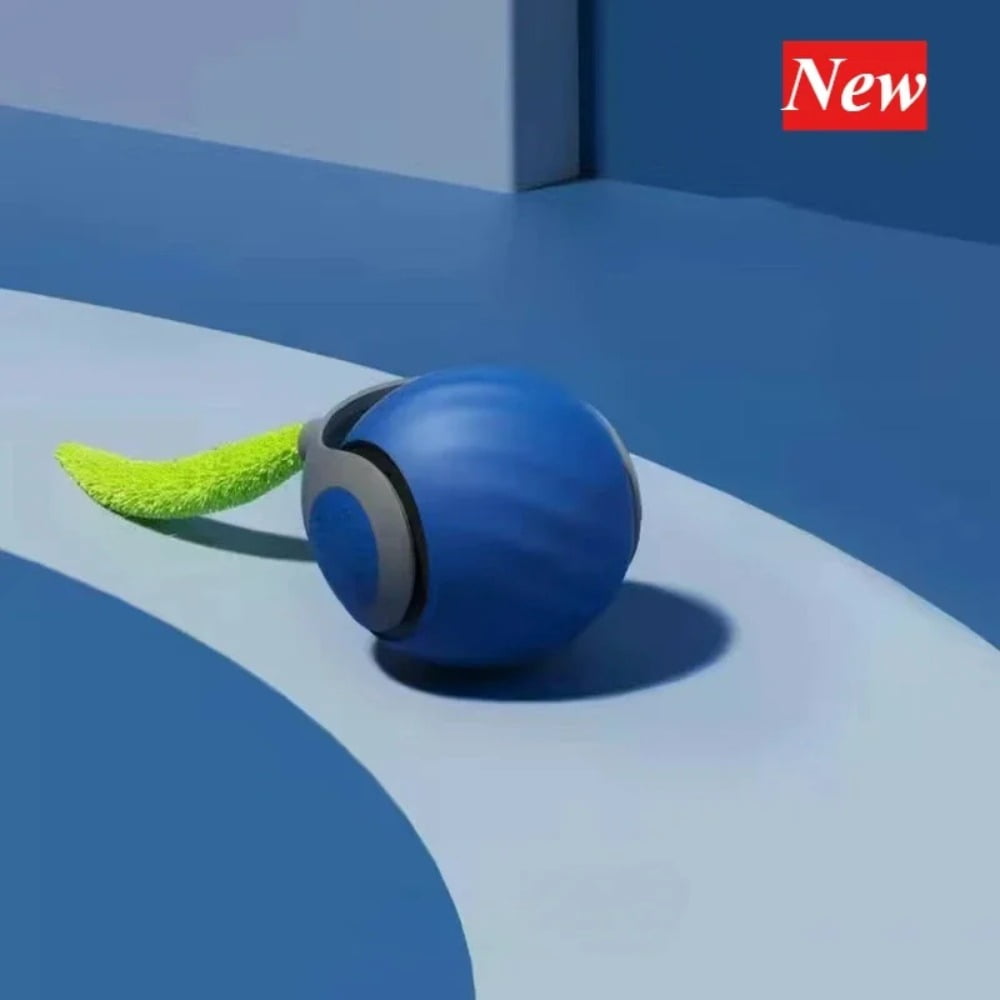 Interactive Cat Toy Ball - Small Tail Rolling Ball for Fun & Exercise - Ideal Cat Accessories & Supplies