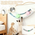 thumbnail image 1 of Interactive Cat Toy Ball Track - DIY Assembled Puzzle Toy with Colorful Balls Stimulates Hunting Instinct for Indoor Cats & Kittens (1 Piece), 1 of 5
