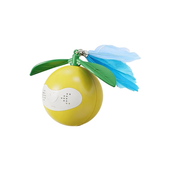 Interactive Cat Toy With Feather And Ball Design, Self-Activating Electric Cat Ball For Kitten Entertainment, Cat Exercise Toy For Indoor Cats, Pet Plaything For Feline Mental