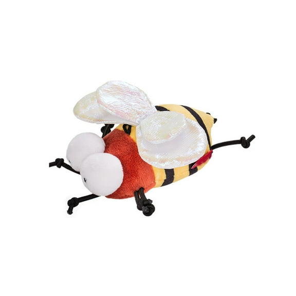Interactive Cat Toy Plush Bee with Catnip Stimulating Play for Cats, Durable Design, Safe Materials, 6 Inches