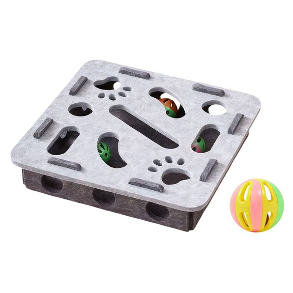 Interactive Cat Toy Puzzle Game for Mental Stimulation and Play Enrichment to Keep Your Feline Friend Busy and Alert