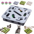 thumbnail image 1 of Interactive Cat Toy Puzzle Toys for Indoor Cats Felt Maze Box Kittern Toys Pet Cat Games Self Play Fun Exercise Hide Seek Moving Cat Toy for Bored Cats Encourages Hunting Instincts(Gray), 1 of 6