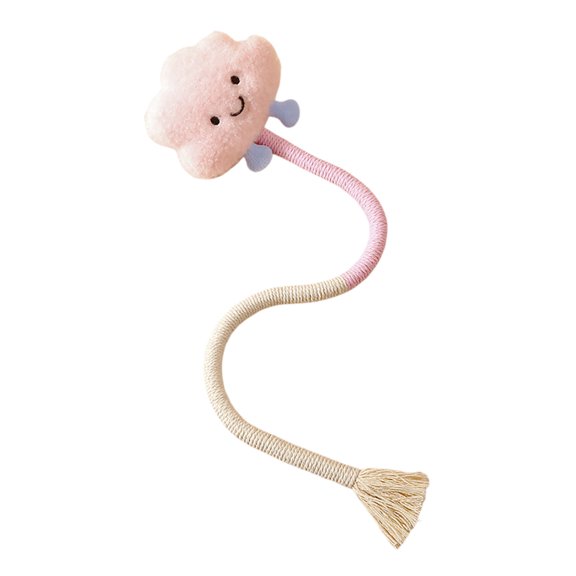 Interactive Cat Rope Toy for Indoor Play Lightweight Chew-Friendly Tug and Tease Toy for Hours of Entertainment