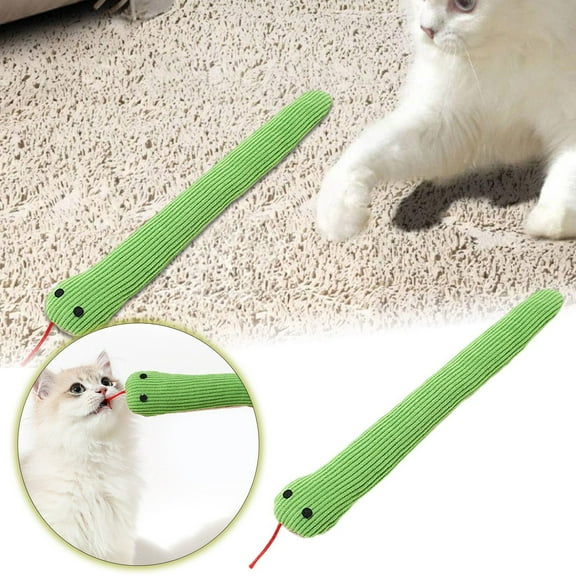 Interactive Cat Toys for Indoor Play - Self-Entertaining Exercise Mice Teaser Wand Kick Stick Enrichment Thrill