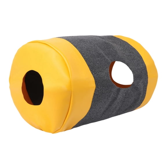 Interactive Cat Toy for Indoor with Crinkle Sound and Teaser to Enhance Exercise and Engagement