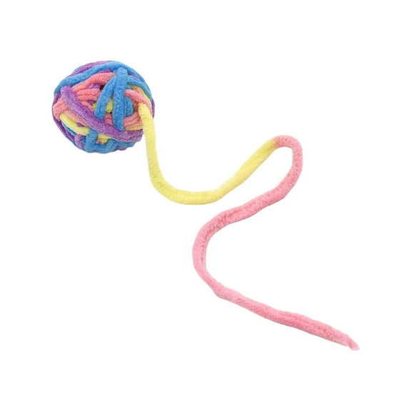 Interactive Cat Toy with Ropes and Yarn for Indoor Play Exercise Stimulation