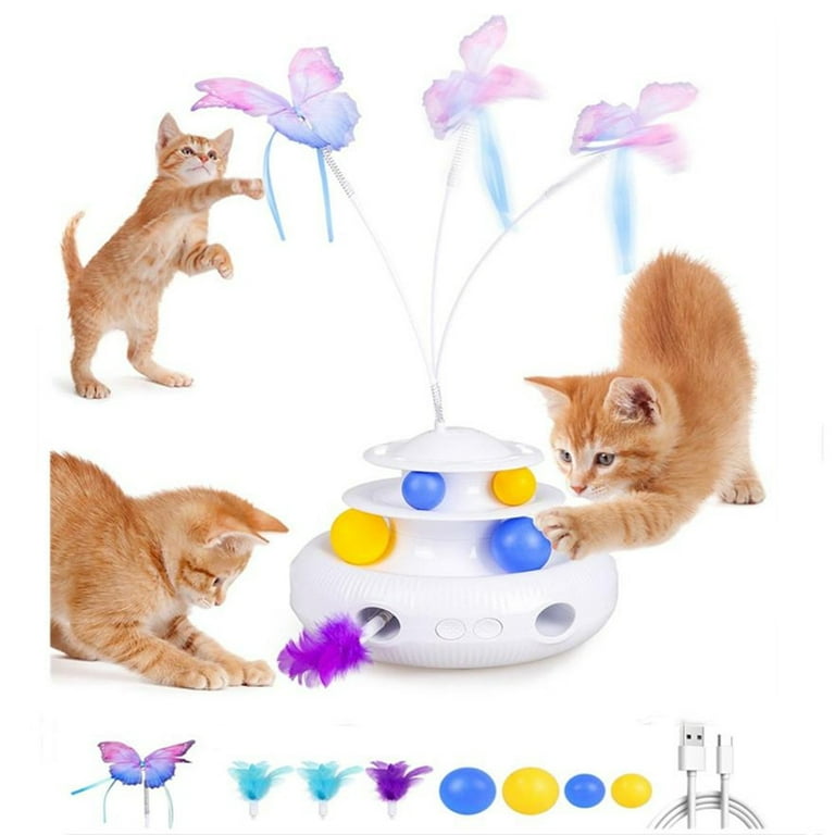 Electronic butterfly cat toy cheap