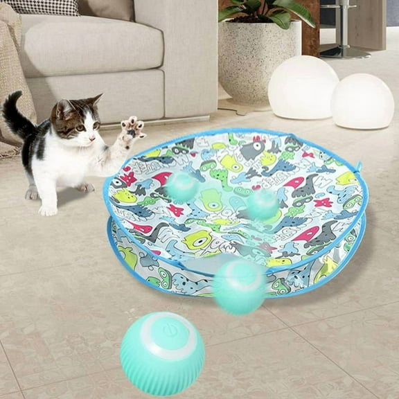 Interactive Cat Toys Automatic Cat Ball A Magical Tool for Cats to Entertain Themselves and Relieve Boredom A