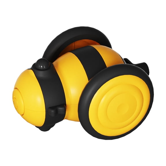 Interactive Cat Toys Electric Flashing Bee Toy USB Rechargeable Motion-Activated Kittens Toy Easter Gifts for Pet Lovers Fun Indoor Cat Exercise Game Cat Accessories, Yellow