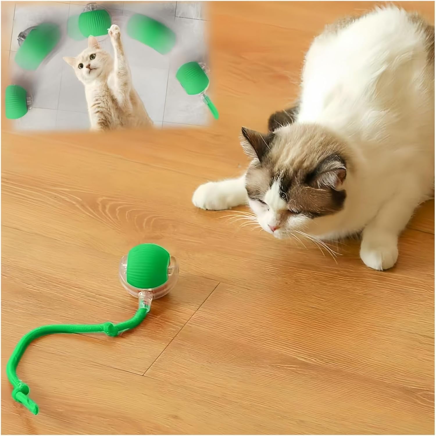 Interactive Cat Toys for Indoor Cats, Agility Move Cat Balls,Motion Activated Cat Balls, Cat Toys for Bored Indoor Cats