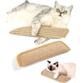 thumbnail image 1 of Interactive Catnip Chew Toy with 6000mg Organic Catnip, Soft Sisal Indoor Kitten Scratching & Kicker Toys, Teeth Cleaning Catnips Pillow for Kittens & Indoor Cats with Drives Bored Cats Crazy (1), 1 of 6