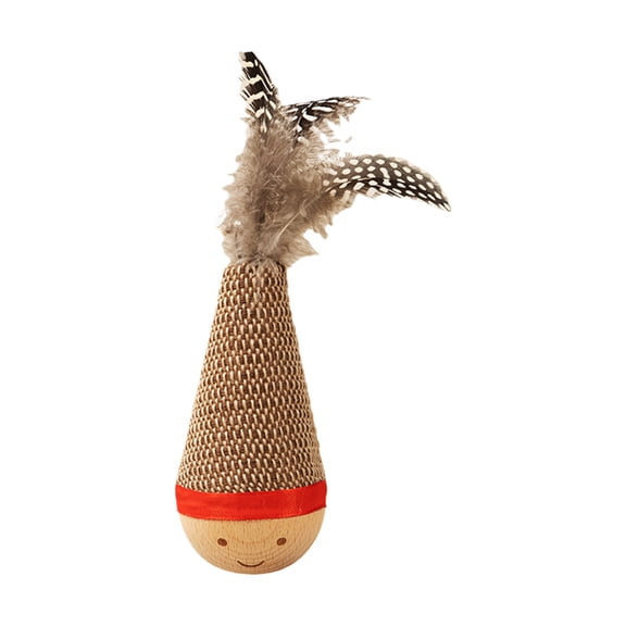 Interactive Chaser Toy, Automatic Wobbly Moving Fun for Indoor Felines and Active Play