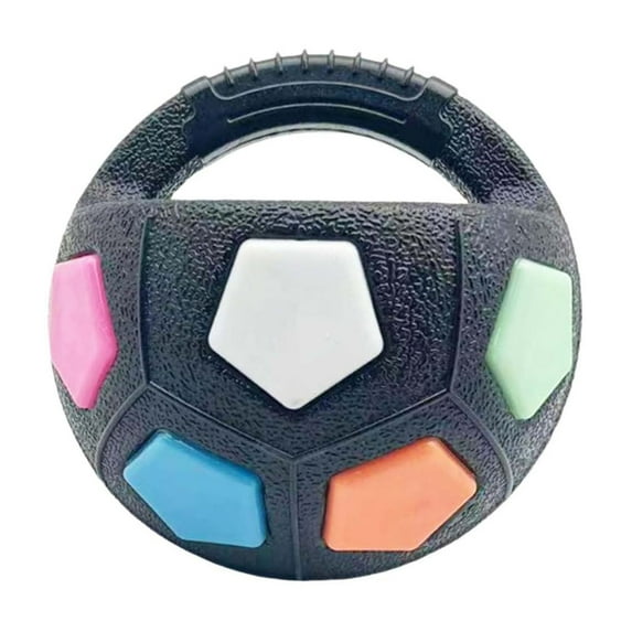 Interactive Chew Toy with Handle for Medium Large Breed Dogs to Boredom and Anxiety Through Calming Activities
