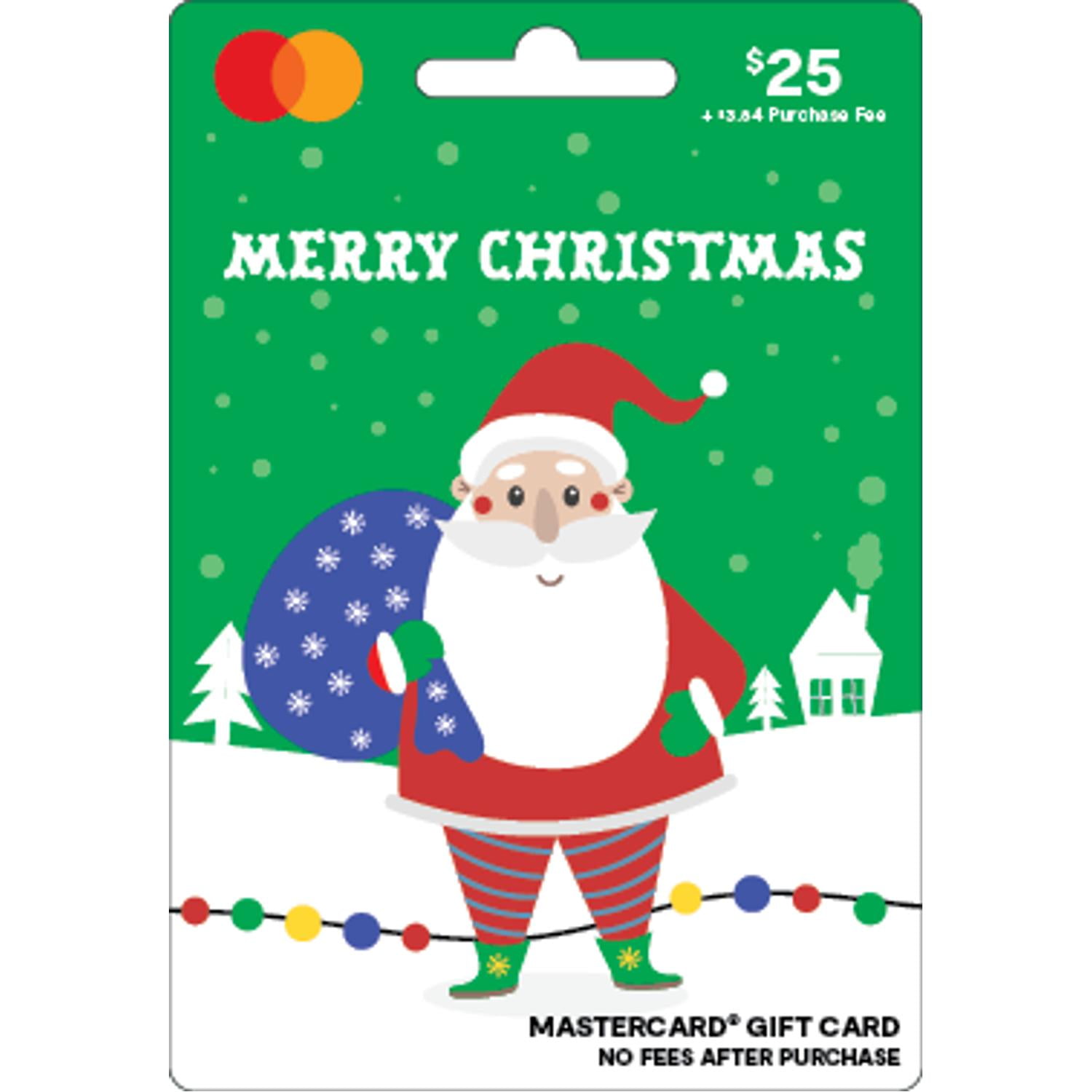 $25 Mastercard Snazzy Green (plus $3.84 Purchase Fee)