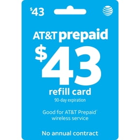 AT&T Prepaid $43 e-PIN Top Up (Email Delivery)