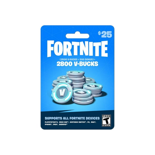Interactive Commicat Fortnite 2800 Vbucks Walmart Business Supplies