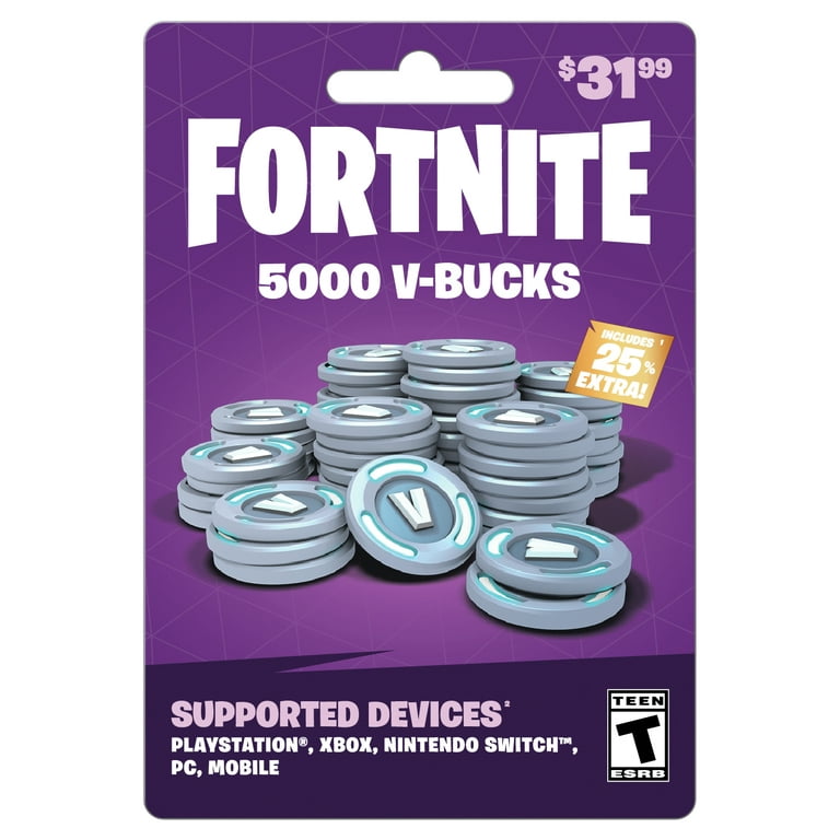 Fortnite v bucks codes nintendo switch 2025
