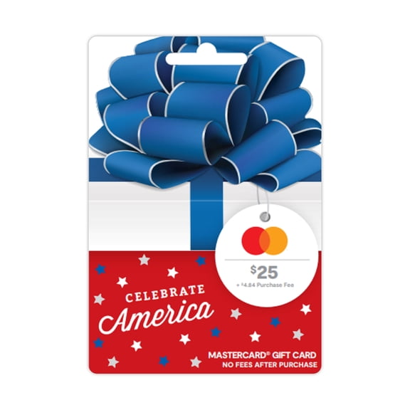 Mastercard® $25 USA Fluffy Gift Card (plus $4.84 Purchase Fee)