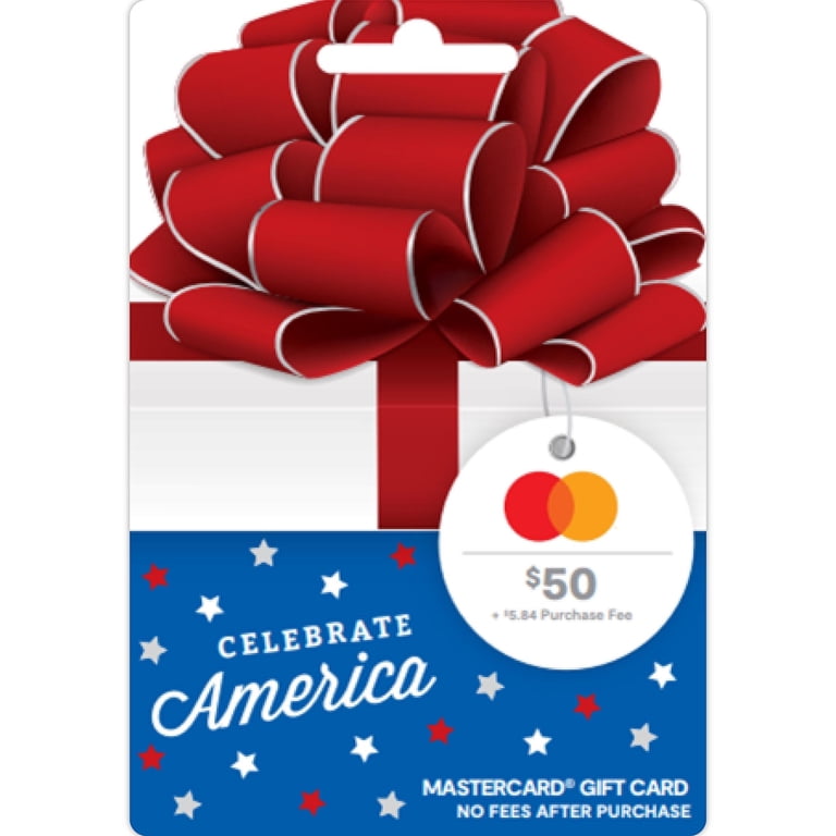 Mastercard® $50 USA Fluffy Gift Card (plus $5.84 Purchase Fee