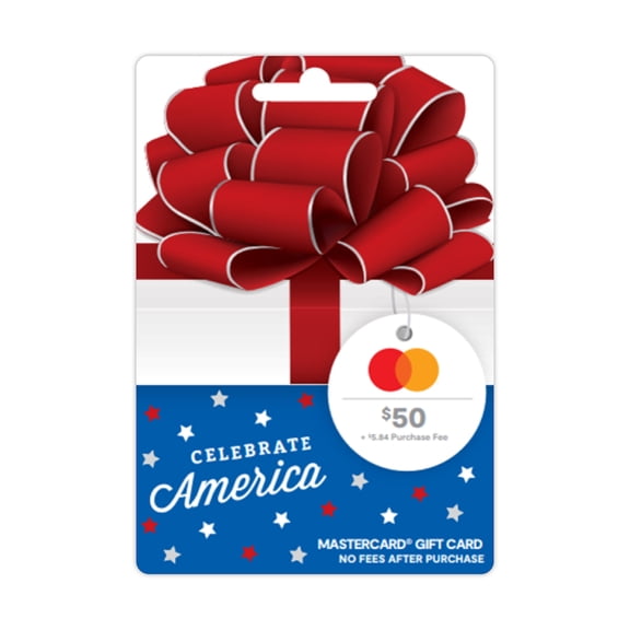 Mastercard® $50 USA Fluffy Gift Card (plus $5.84 Purchase Fee)