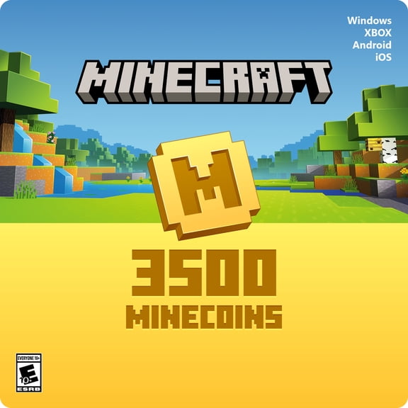 Minecraft Minecoins Pack: 3500 Coins (2026) - XBOX One, XBOX Series X|S & Windows [Digital]