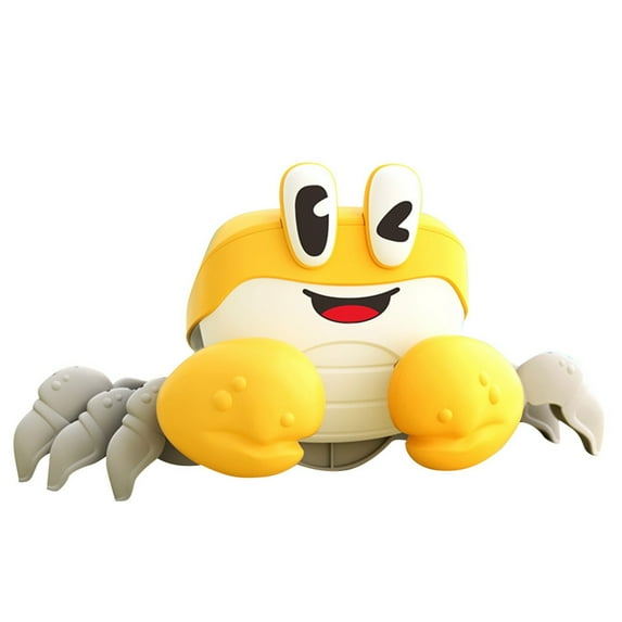 Interactive Baby Crawling Crab Toy with Lights Sounds Dancing Moving Early Learning Educational Toddler Toy
