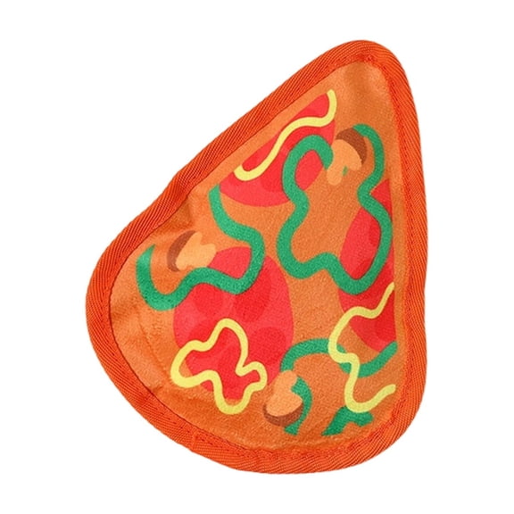 Interactive Crinkle Sound Dog Chew Toys, Fast Food Shaped Squeaky Plush for Puppy Teething, Anxiety and Destructive Behavior Reduction