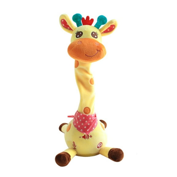 Interactive Dancing Giraffe Plush Toy with Adjustable Volumes and Multiple Music Options for Kids