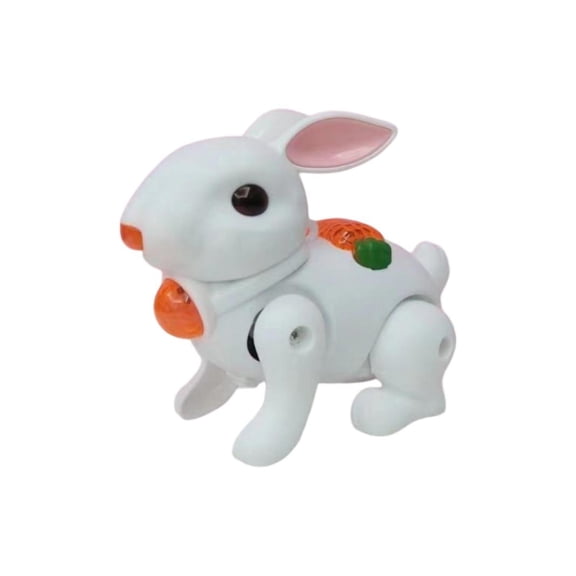 Interactive Dancing Singing Rabbit Toy with Colorful LED Lights & Sounds, Electronic Hopping Rabbit Toy for Kids, Easter Gift for Boys Girls Aged 6-12 Months & 2-5 Years