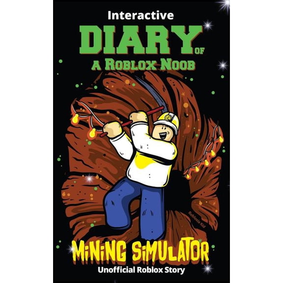 Pre-Owned Roblox Book 8: Interactive Diary of a Roblox Noob: Mining Simulator (Paperback)