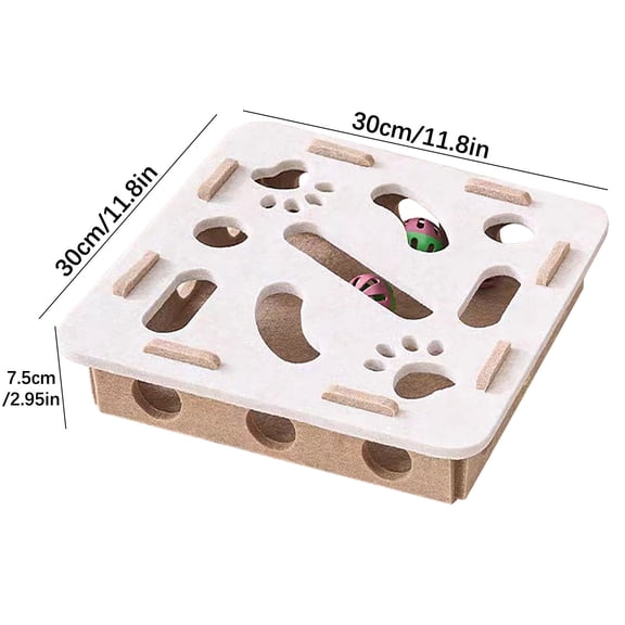 Interactive Digging Construction Pet Puzzle Game for Cats and Small Dogs - Engaging Indoor Toy for Mental Stimulation and Exercise