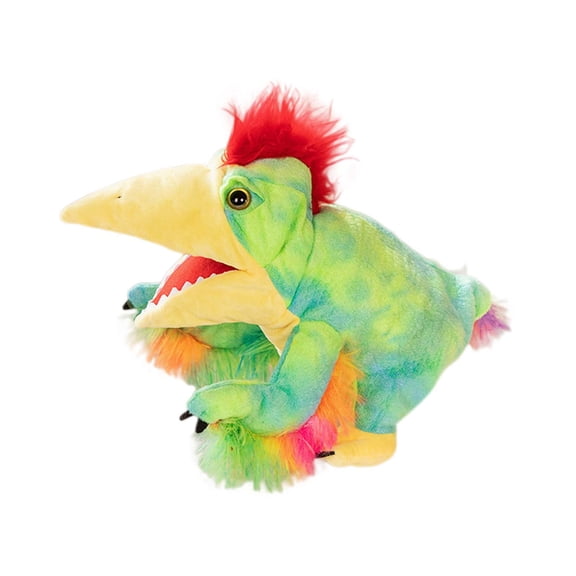 Interactive Dinosaur Hand Puppet for Kids Realistic Dino with Movable Mouth Educational Role Play Animal for Imaginative and Learning Activities