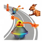 Xeuch Automatic Ball for Dogs, Interactive Dog Toys Self Rolling with Voice Recording & 7 LED Light Modes, Motion-Activated Moving Ball Toy for Indoor Outdoor Play, Best for Boredom Relief, Blue