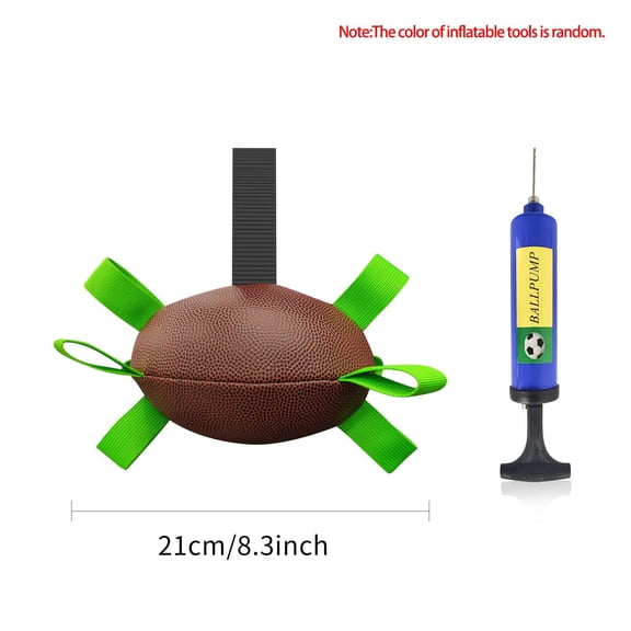 Interactive Dog Football Toy Soccer Ball Inflated Training Toy For Dogs Outdoor Border Collie Balls For Large Dogs Pet Supplies