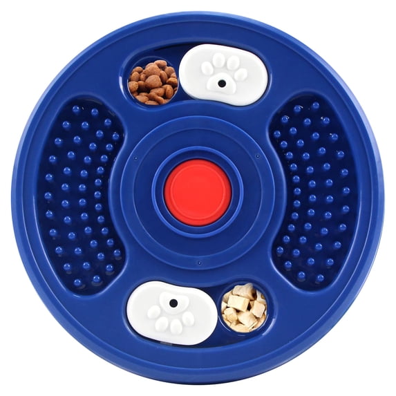Bestalk 2-in-1 Dog Toy: Treat Dispenser & Lick Mat – Mental Enrichment, Reduces Boredom & Anxiety